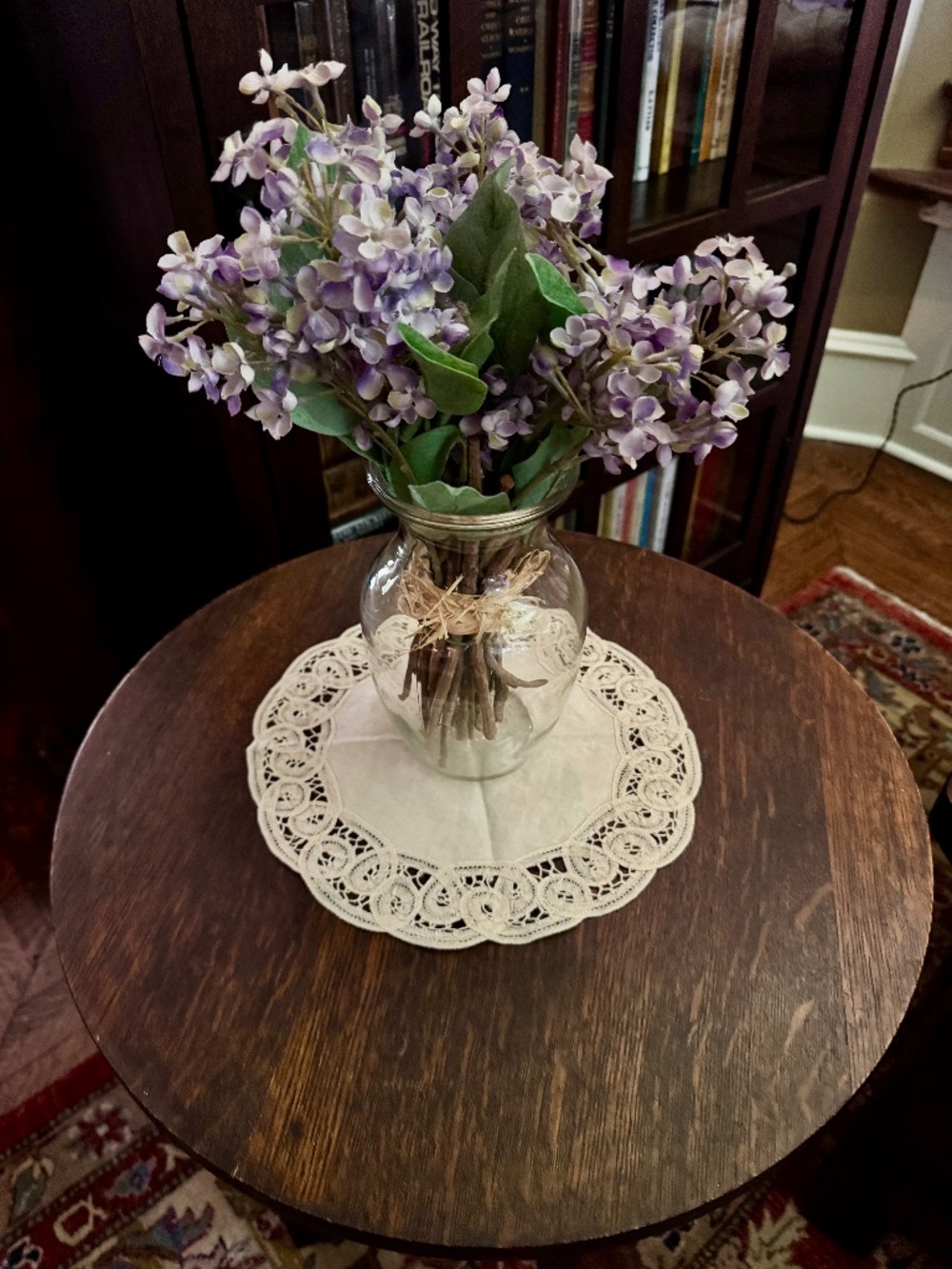 VINTAGE HANDMADE DOILY CROCHET SHABBY CHIC COTTAGECORE VICTORIAN